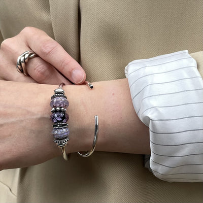 Kiềng tay Amethyst Serenity Bangle