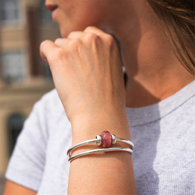 Strawberry Quartz Bead TSTBE-20025